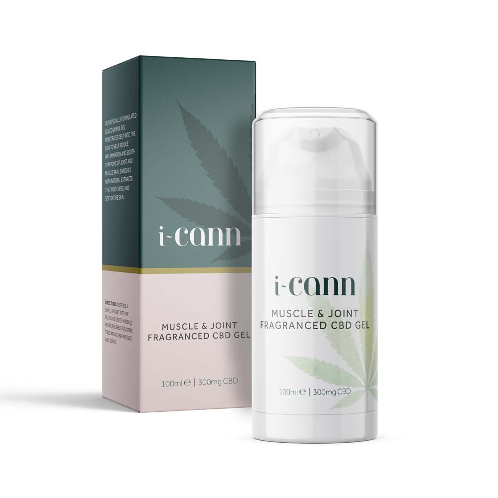 Muscle & Joint Cooling CBD Gel (Fragranced)