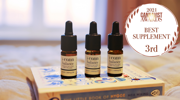 i-Cann CBD Oils collection win a Best Supplement category for the Cannavist awards