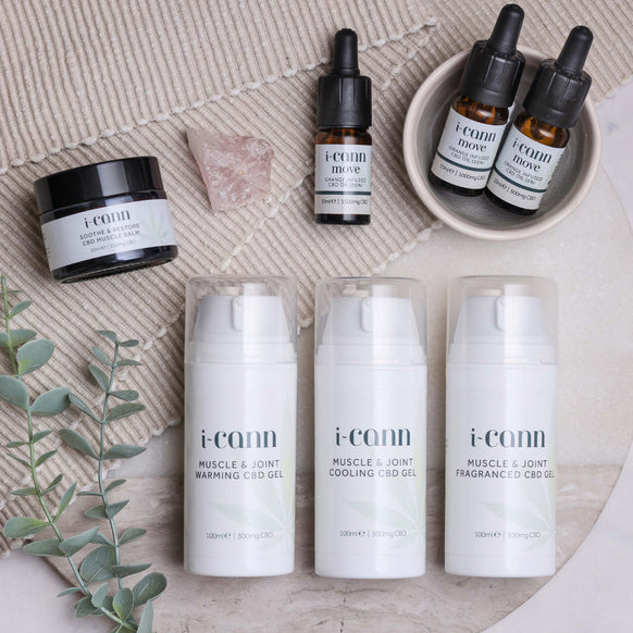 Muscle & Joint Cooling CBD Gel (Fragranced)