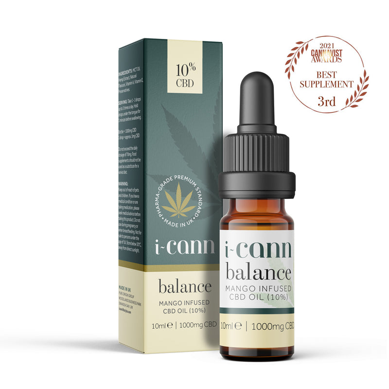 i-Cann Balance Mango CBD Oil