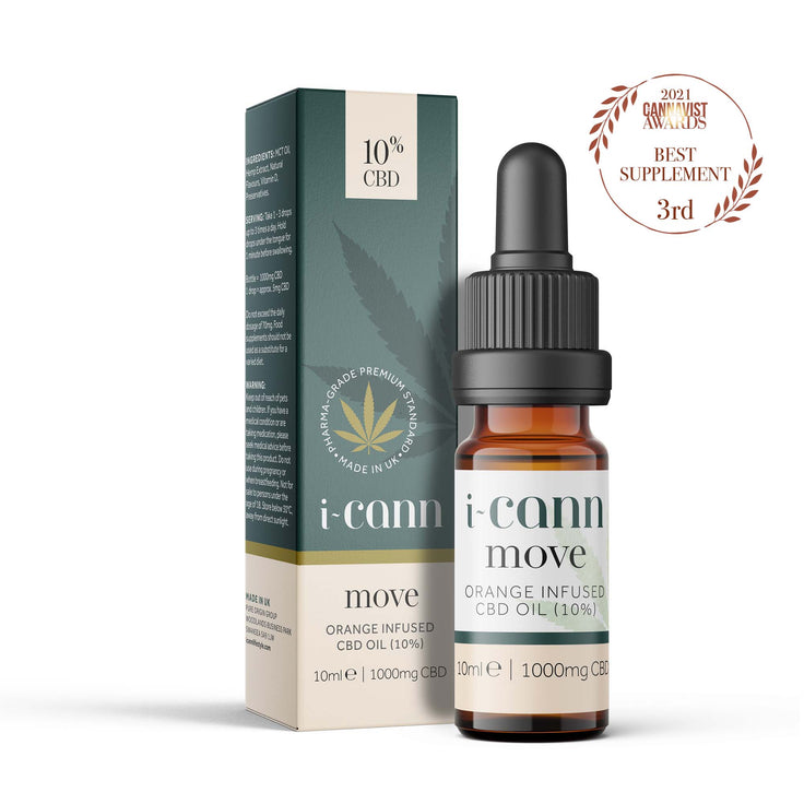 i-Cann Move Orange CBD Oil