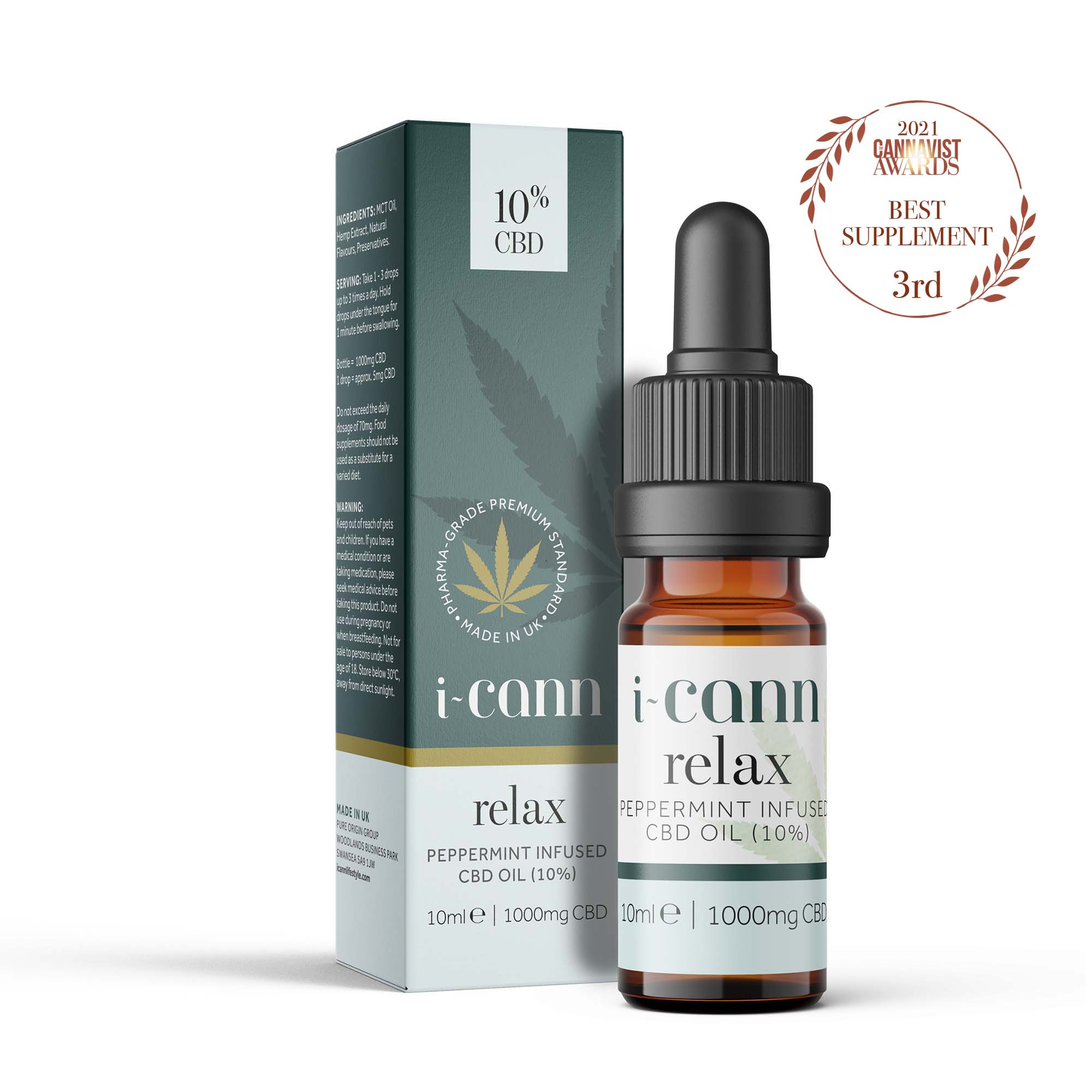 Peppermint Infused CBD Oil