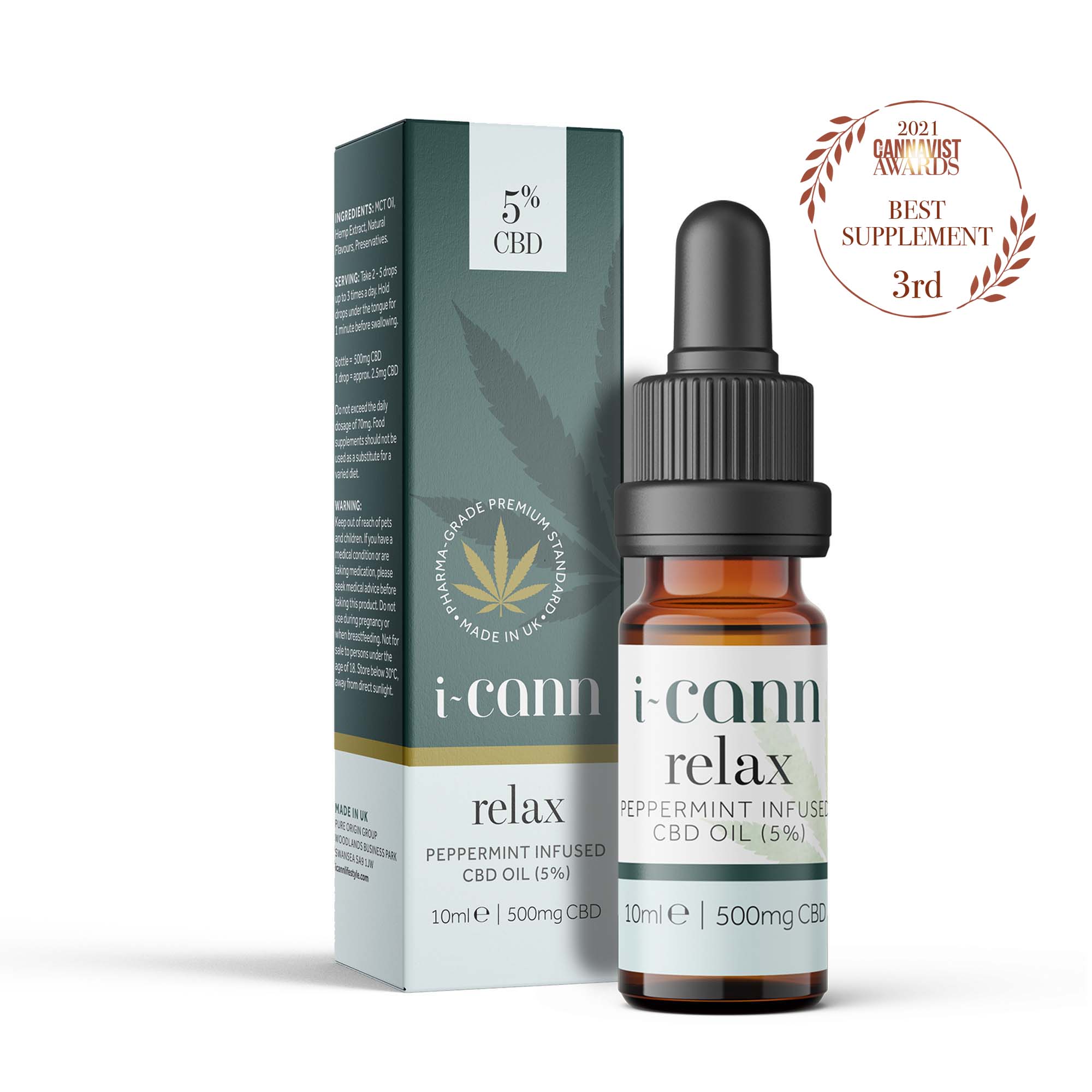 Peppermint Infused CBD Oil